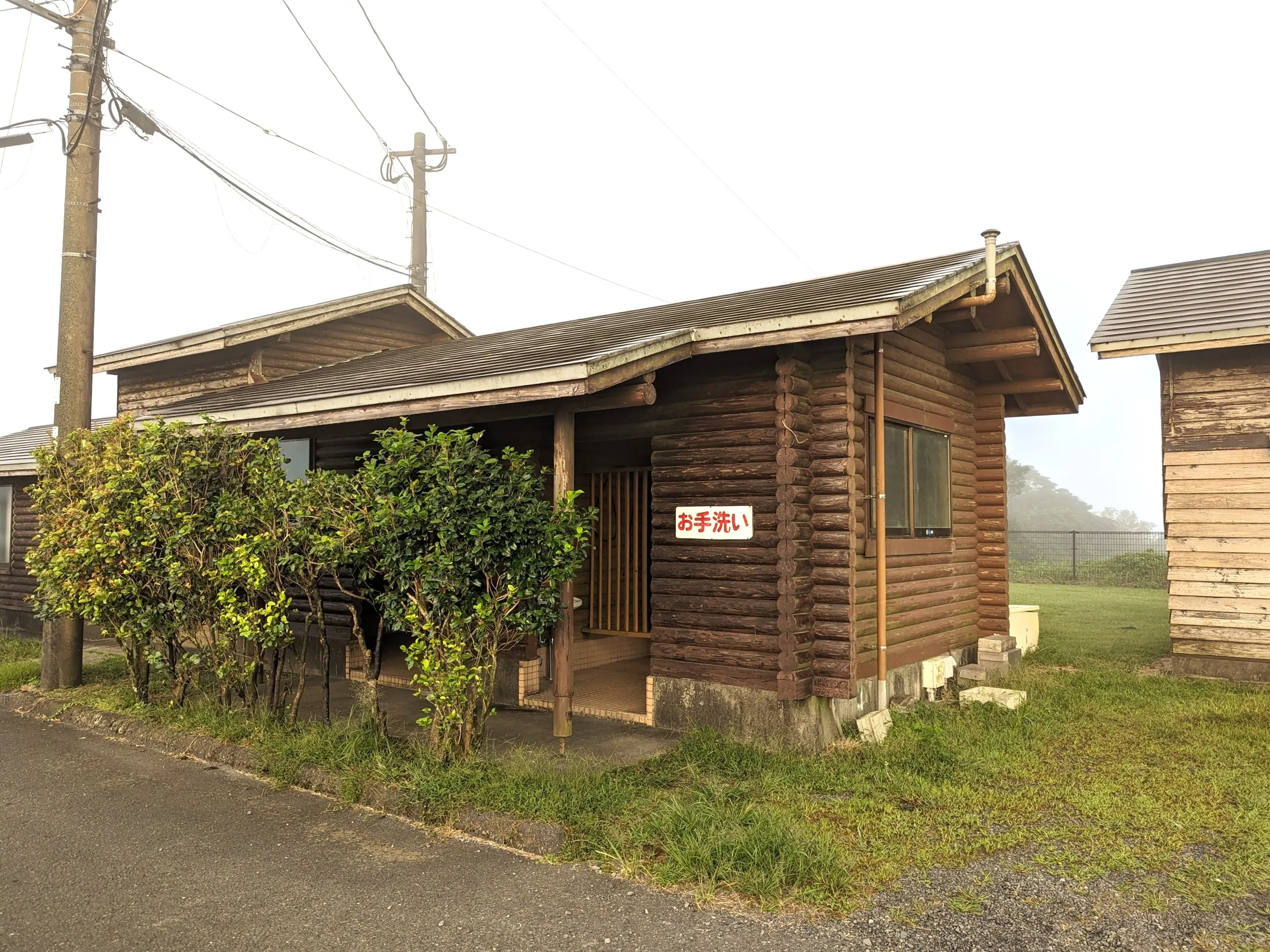 鹿児島県：[輝北うわば公園キャンプ場]和式便座のみ完備されたトイレなので、苦手な方はご注意を（星2点）